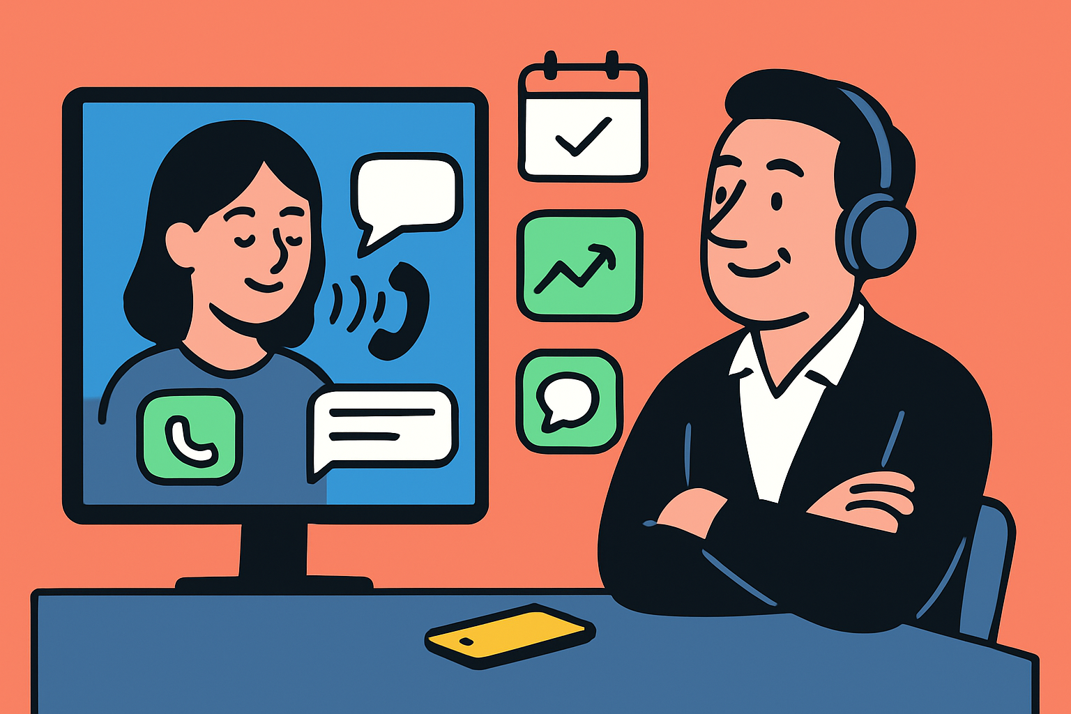 Agenti vocali AI per il customer care: assistenza senza attese
