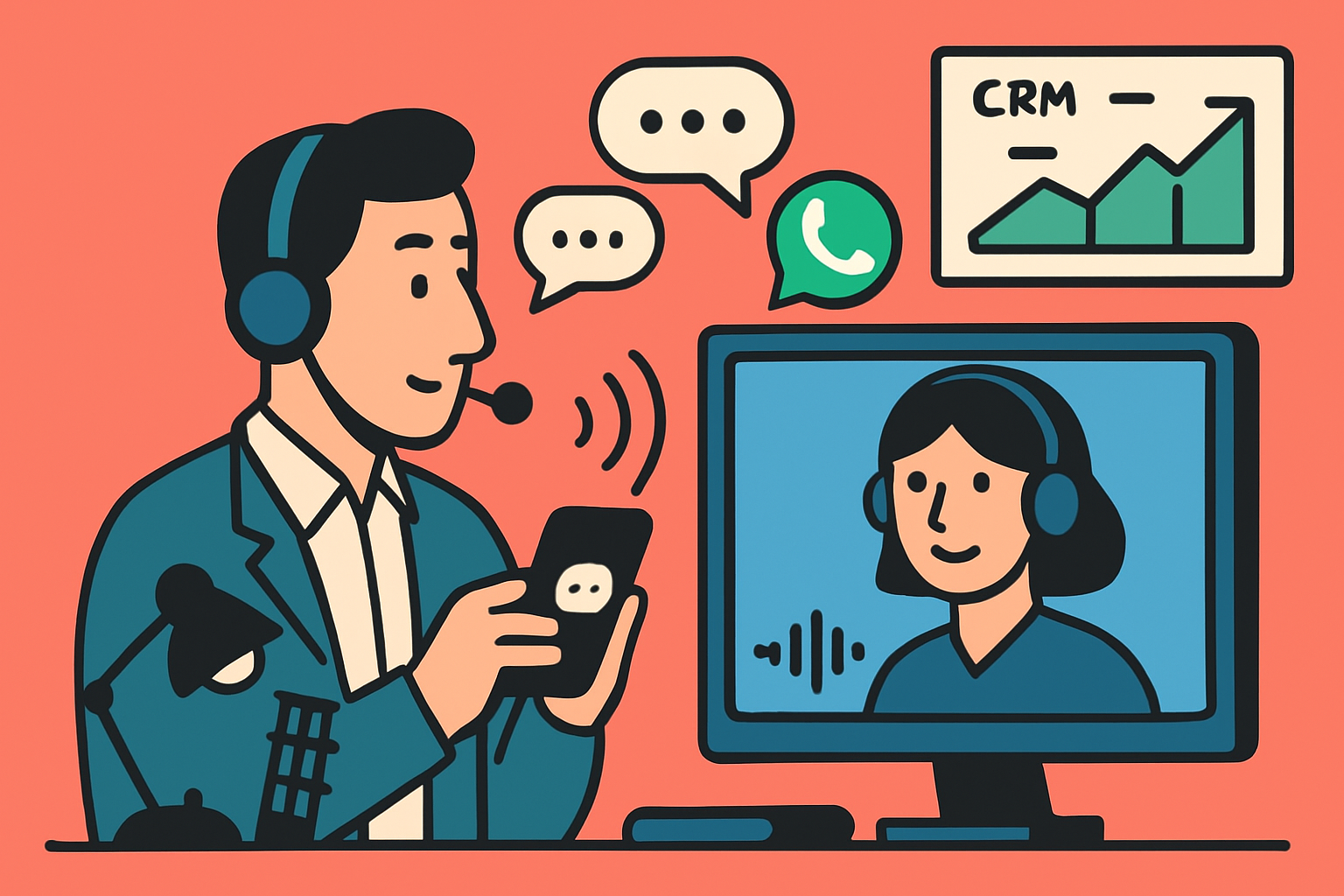 Agenti vocali per il customer care: assistenza senza attese reali
